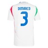 Original Fußballtrikot Italien DiMarco 3 Auswärtstrikot EURO 2024 Für Herren